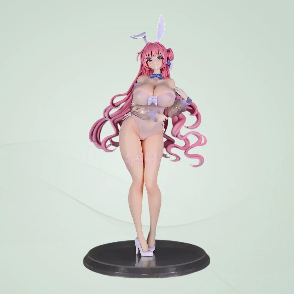 Dorothy Bunny Girl Anime Figure Standing Lace Pink Hair Pvc Model Game Peripheral Desktop Decoration 27Cm Adult Collectors