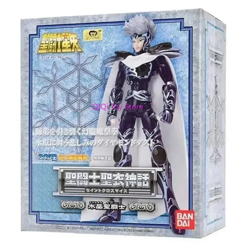 In Stock BANDAI Saint Cloth Myth Crystal Glacier Limited Glacier Master Crystal Warrior Anime Character Model Toy Present