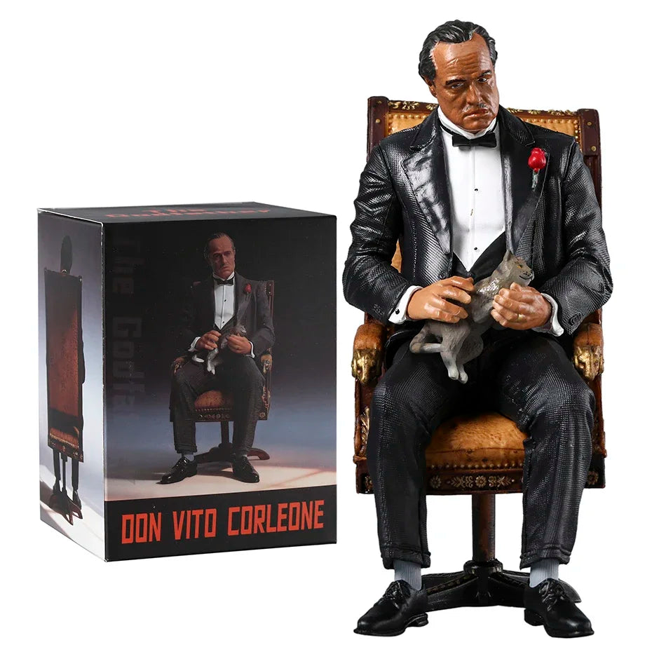 The Godfather Vito Corleone 6" Model Figure Doll Decoration Toys Hobbies Holiday Gift