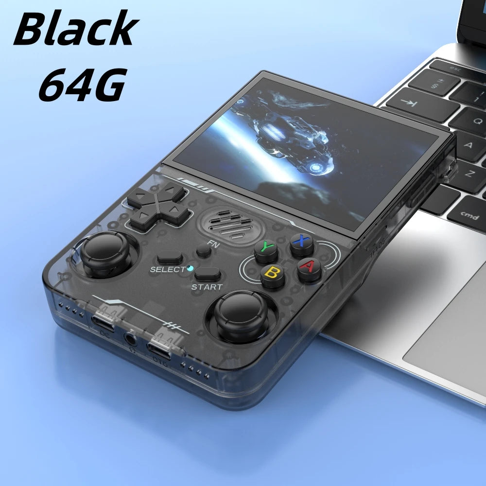 R36S MAX with WIFI R36XX Handheld Game ConsoleConnectivity, 3.5-inch Screen, Built-in 15000+ Games, A Great Gift