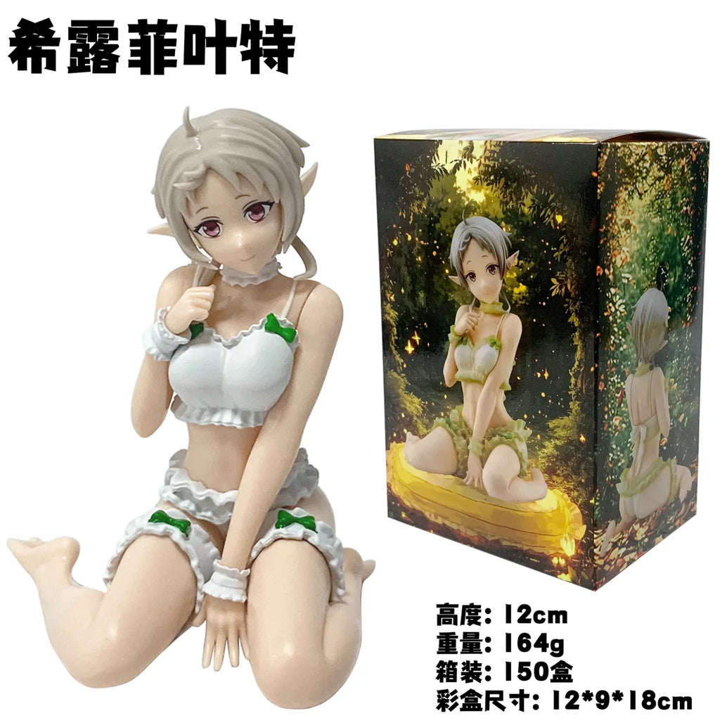 17CM аниме Mushoku Tensei Isekai Ittara Honki Dasu Sylphiette Фигура 1/7 Бельо Версия Модел Играчка Кукла Aciton Фигура PVC