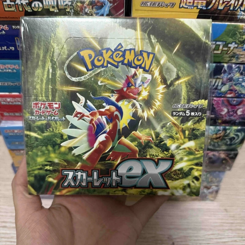 Hot Sale Original Card Ptcg Japanese Edition Sv1v Sv1a Sv2d Sv2p Sv2a 151 Sv3 Sv3a Bale Off Whole Box Transaction Card