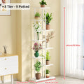 Blumenständer-Rack, Lagerregal, Eisen-Pflanzenhalter, Hausgarten, Blumentopf-Organizer, Wohnzimmer, Balkon, Lagerregal, Regale