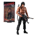 Reel Toys NECA First Blood Series John J Rambo 7" Action Figure Doll Toys Model Garage Kit Gift