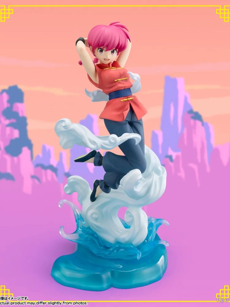[In Stock] Genuine Bandai Anime Toy Ranma1/2 Figuarts Zero Chouette Ranma Shampoo Figure Model Collection Ornament Girl Gift