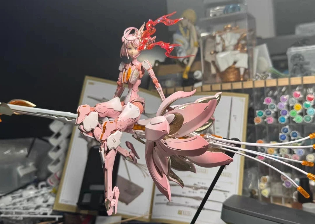 Model Line × Core Creation - First Wave: Rosa Project "Star Lily" Mk3 Plastic Model Kit  Alternative Color Version