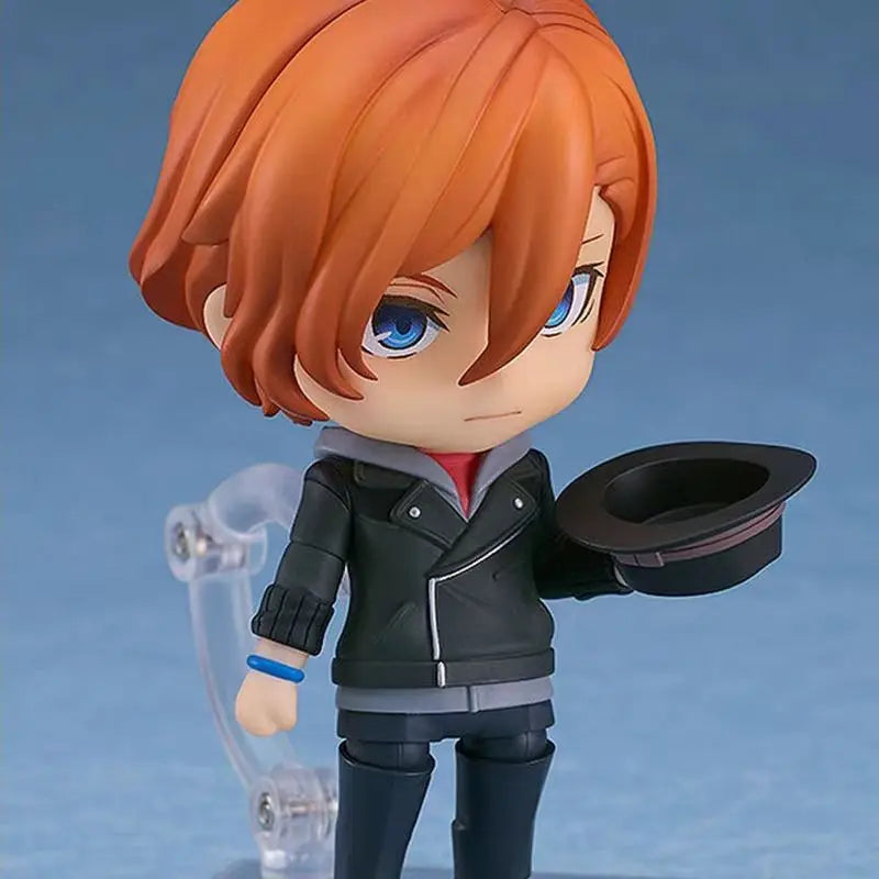 Nendoroid Bungo Stray Dogs Osamu Dazai Chuya Nakahara 15 Years Old Q Style Anime Action Figure Desktop De