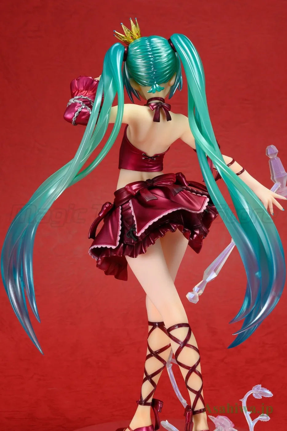 【MT】Original Max Factory VOCALOID Hatsune Miku Project DIVA DIVA- 2nd Burgundy Dress Ver 1/7 Scale Figure Toy Collection Model
