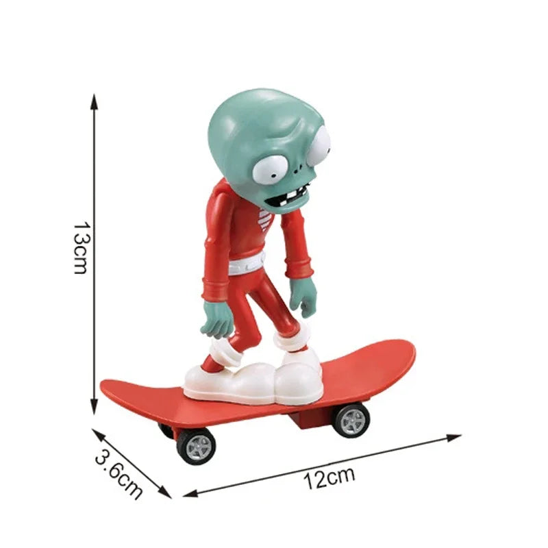 Anime Figures Plants vs. Zombies Toys Giant Zombie Surfing Zombies Crazy Dave Game Model PVZ Dolls for Children Christmas Gifts