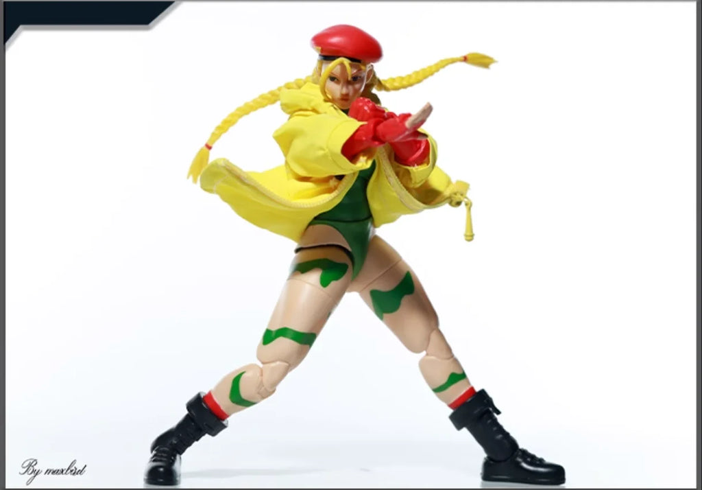 JLDZ Jada Toys 1/12 Female Soldier Cammy Yellow Coat Model Accessories Fit 6'' Action Figure Body In Stock
