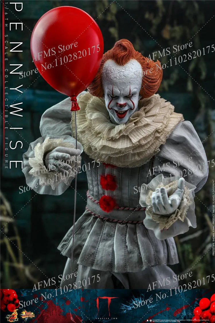 MMS555 1/6 Scale Collectible Figure It Pennywise Classic Horror Movie Clown Full Set 12Inch Men Soldier Action Figure