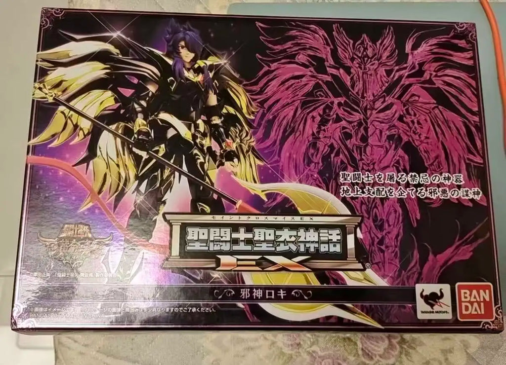 In Stock Bandai Saint Cloth Myth Golden Soul EX Evil Loki Metal Anime Action Collectible Figure Toy