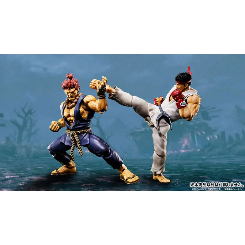 100% Original Bandai S.H. Figuarts SHF Akuma Street Fighter Series In Stock Anime Action Collection Figures Model Toys