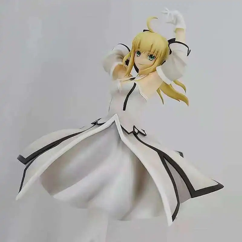 Bewegliche Anime-Figur Fate Stay Night Saber Altria Pendragon Modell Spielzeug Geschenk für Sammler Geburtstag