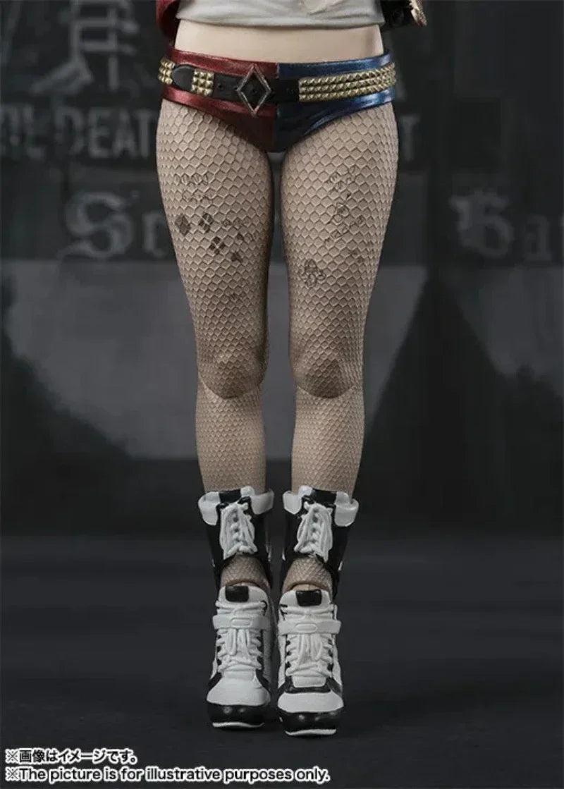 Anime-Film Suicide Squad Harley Quinn Gelenkbeweglichkeit Actionfiguren PVC Modell Statue Spielzeug Puppe Schreibtischdekor Geschenkbox