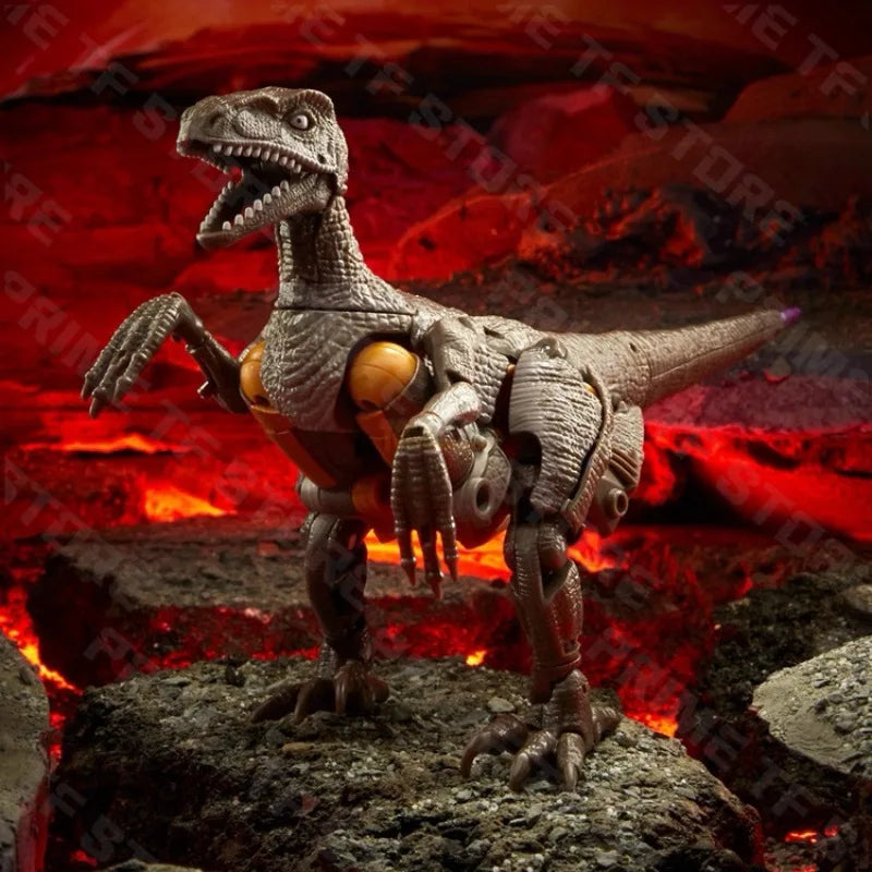 Original Hasbro Transformers War for Cybertron Kingdom F0693 Dinobot Voyager-class Anime Figure Action Toy Model