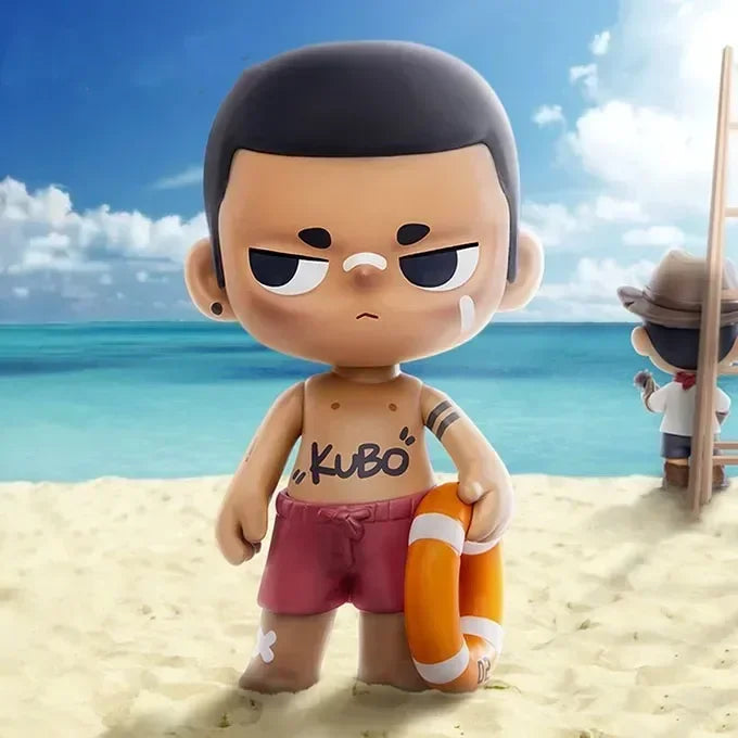 POP MART Kubo Walks of Life Series Mystery Action Figure Blind Box Cute Surprise Birthday Toy Collectible Model