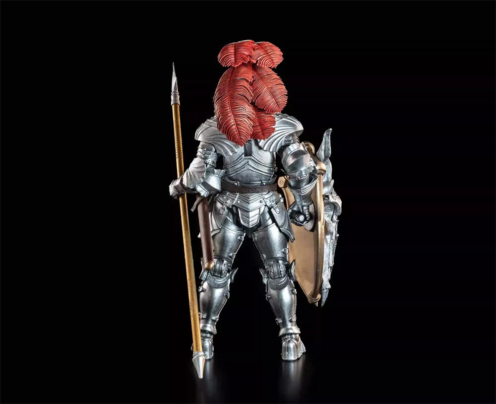 In Stock Four Knight Mythic Legions 1/12 Scale Male Soldier Silver Knight Delicate 7inch Full Set Action Figure Model Toys