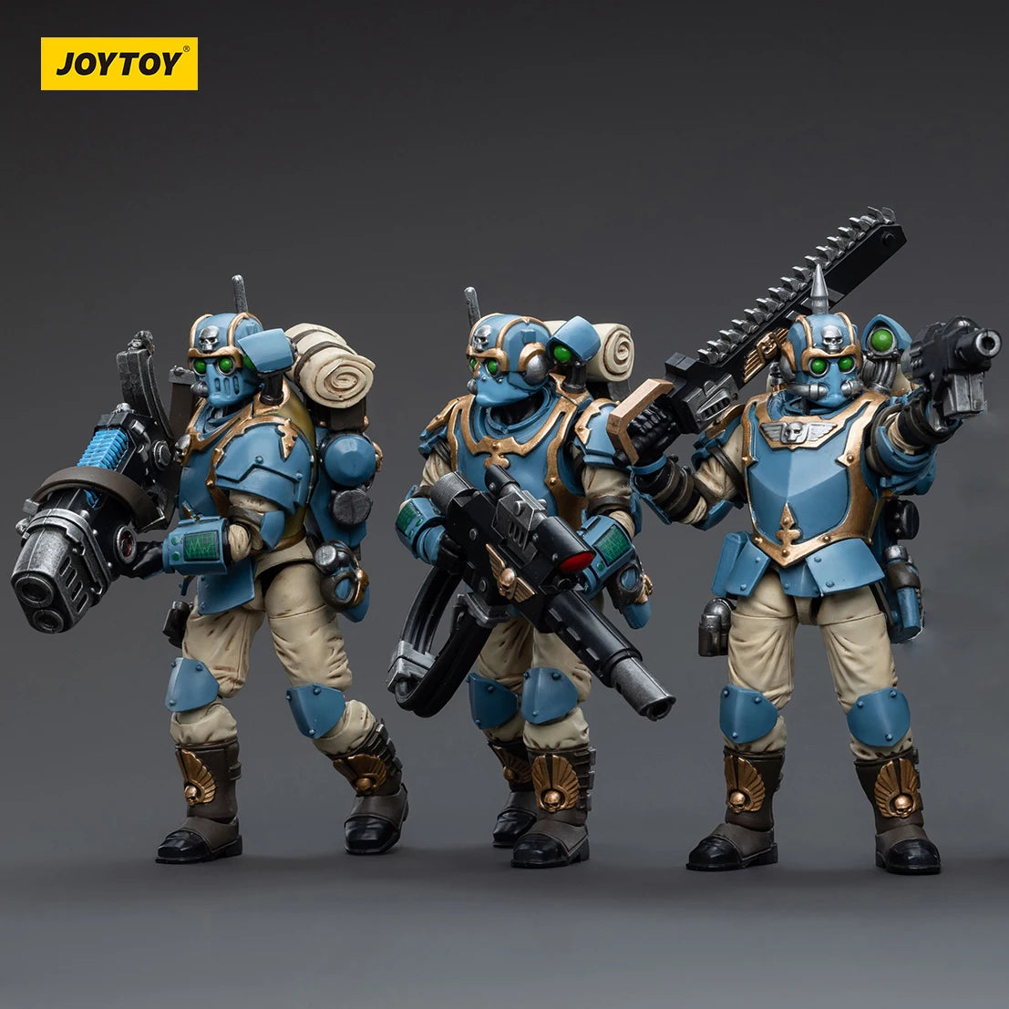 В наличност JOYTOY 1/18 Екшън фигурка Astra Militarum Tempestus Scions Squad 55th Kappic Eagle Аниме Военен модел Екшън фигурки