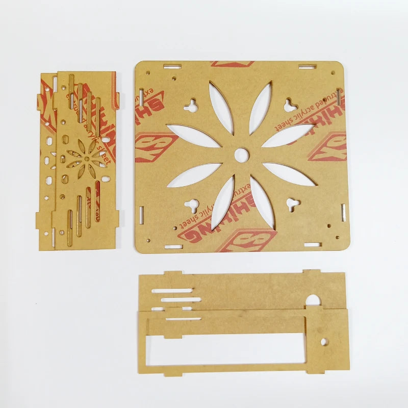 DIY MINI ITX Fall HTPC Computer Fällen transparent Chassis Desktop Für Spiel Chassis unterstützung 2,5 SSD 17*17CM