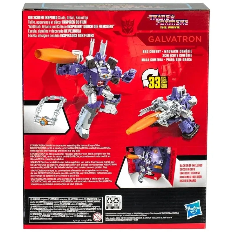【In-stock】Hasbro SS86 Galvatron 8.5 Inch Action Figure Collection Model Toy Gift Ornaments