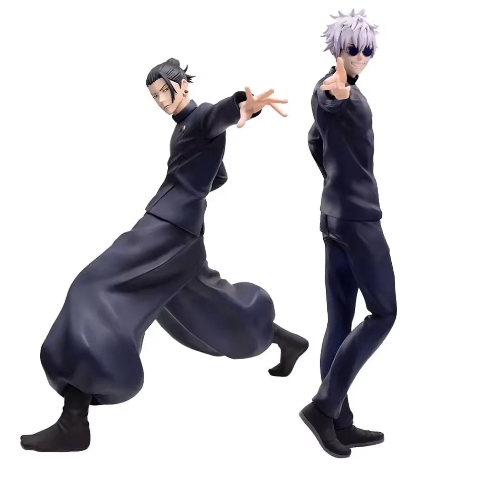 18cm Jujutsu Kaisen Anime Figure Noodle Stopper Satoru Gojo Action Figure Geto Suguru Figurine PVC Adult Collection Model Toys