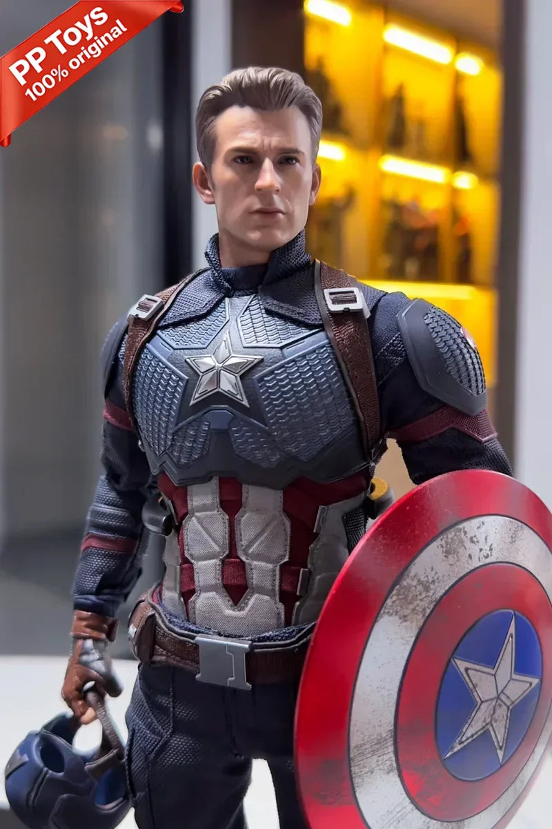 In Stock Genuine HOTTOYS HT MMS536 1/6 Marvel Avengers 4 Captain America 7.0 Action Figure Model Toys