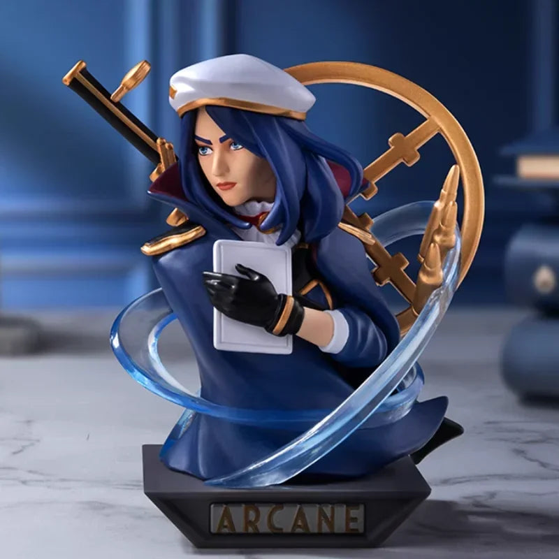 POP MART LEAGUE OF LEGENDS ARCANE Serie Blind Box Spielzeug Kawaii Anime Action Figure Caixa Caja Überraschung Mystery Box Puppen Mädchen