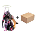 Neon Genesis Evangelion Unit-01 Godzilla Awakening Form 18.5cm PVC Q-version Figurine Model in Stock Car Chassis Decoration