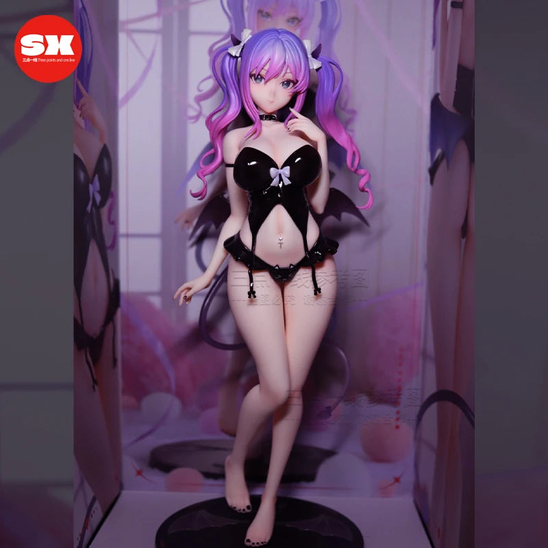 28 см Малка Сукубус Момоко Аниме Фигурка Моморосер Момиче Висококачествена версия Екшън Фигурка Колекция Модел Настолна Кукла Подаръци