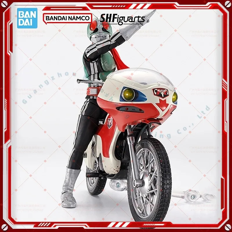 Bandai Original In shock SHF Kamen Rider New Cyclone Glory Showa Knight Edition Figure Finished Model KIT Anime full Action Toy