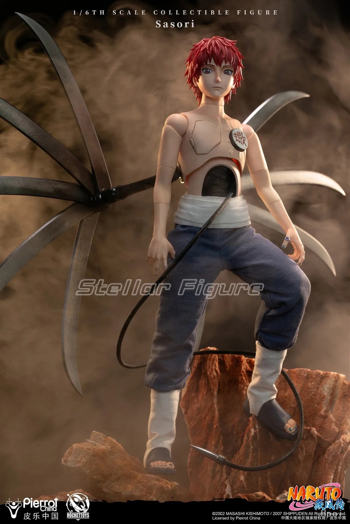 【SF】In Stock RocketToys NARUTO Shippuden Tsunade Sasori 1/6 Scale Figures Original Collection Anime