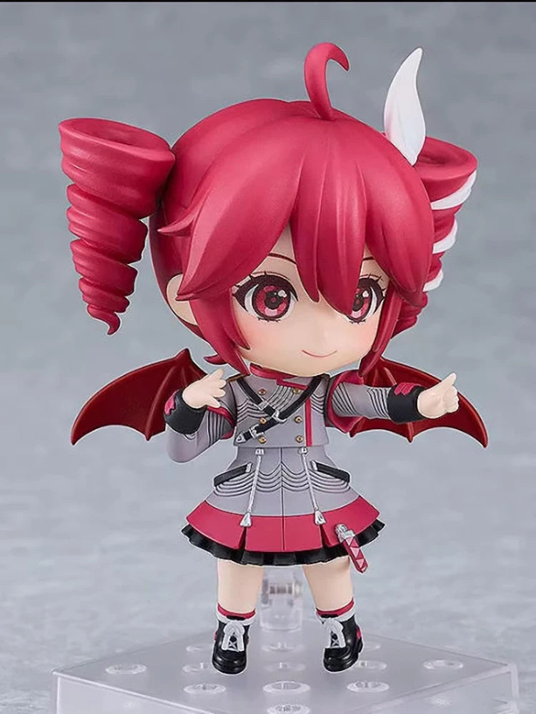 Kasane Teto Action Figures Anime Q Version PVC Doll Model Toy Cosplay Figurine Stand Model Desk Display Decor Standing Xmas Gift