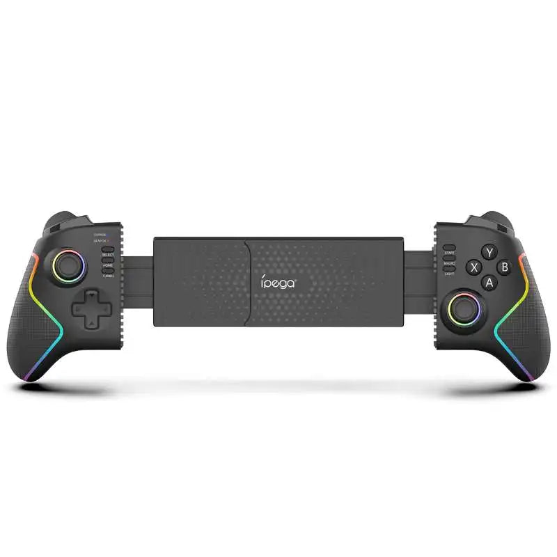 Wireless Stretchable Gamepad PG-9122 with RGB Lighting,Hall Joysticks&Triggers,Six-Axis motion Control For iOS/PS3/PS4/Switch