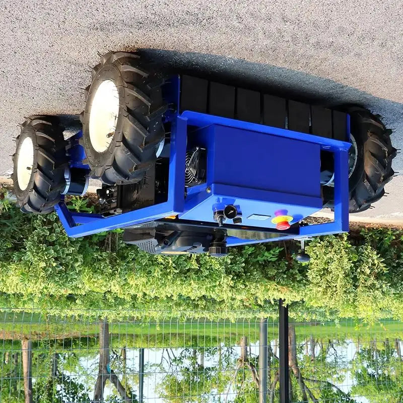 Customized High Efficiency Customized Durable Remote Control Lawn Mower with Engine