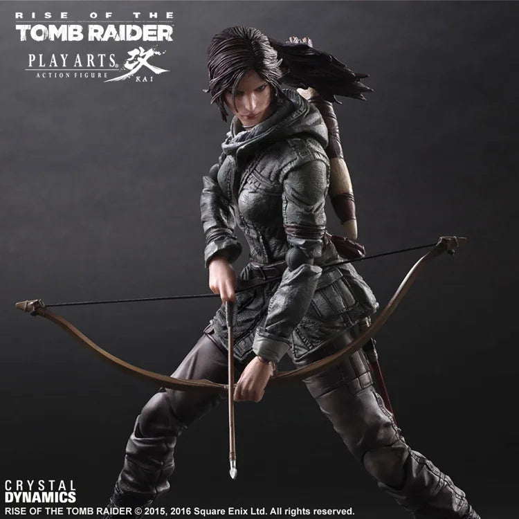 Play Arts 10.4 inch The Tomb Raider Movie Figurine Laura Lara Croft action Figure Collectable model toy