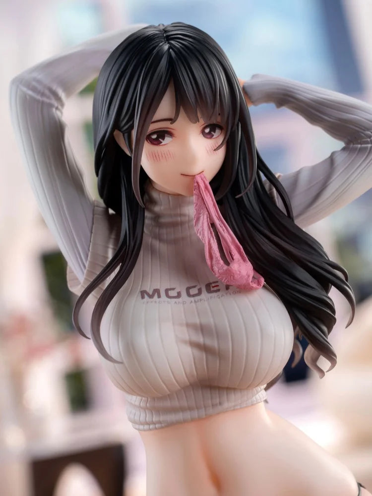 Original Eusun Guitar Sister Which One Is Better? Yuchun Culture Painting Yuchun Culture 1/6 Sexy Model Statue Ornament Toy Gift
