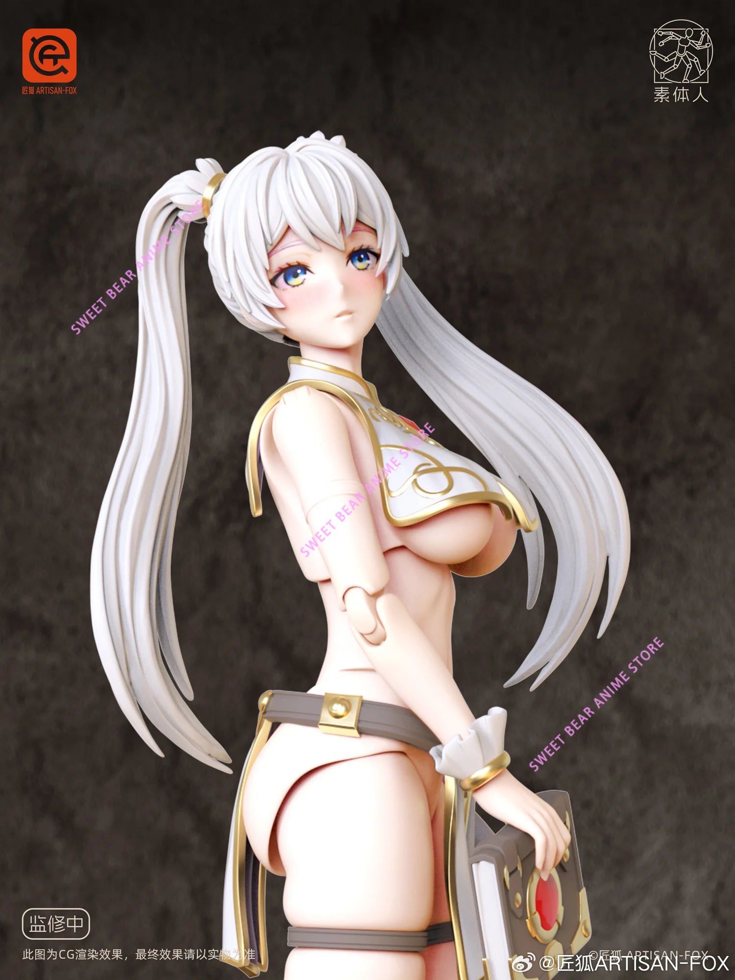 In Stock ARTISAN-FOX Char's War Chronicle Sorceress LILY Action Figure Anime Model Trendy Toys Desktop Doll Collectibles