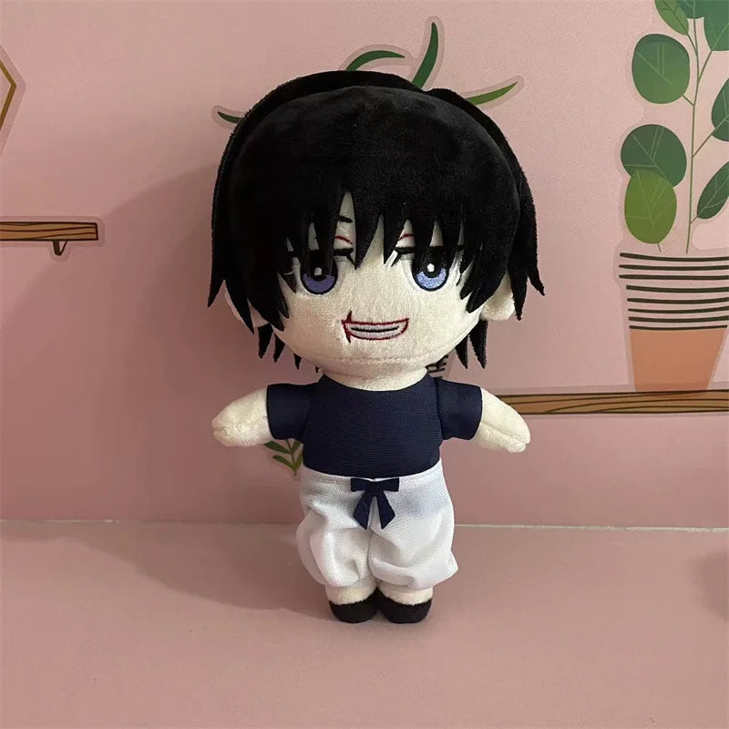 20cm JJK Plush Mahito Plush Nanami Kento Inumaki Toge Fushiguro Toji Anime Figure Stuffed Kawaii Doll Birthday Gift