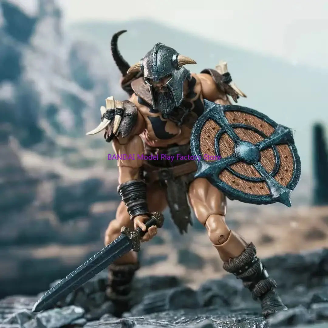 Harbinger Studios 1/12 7inch Action Figure Savage Crucible Varnoks Unchained Anime Model For Gift