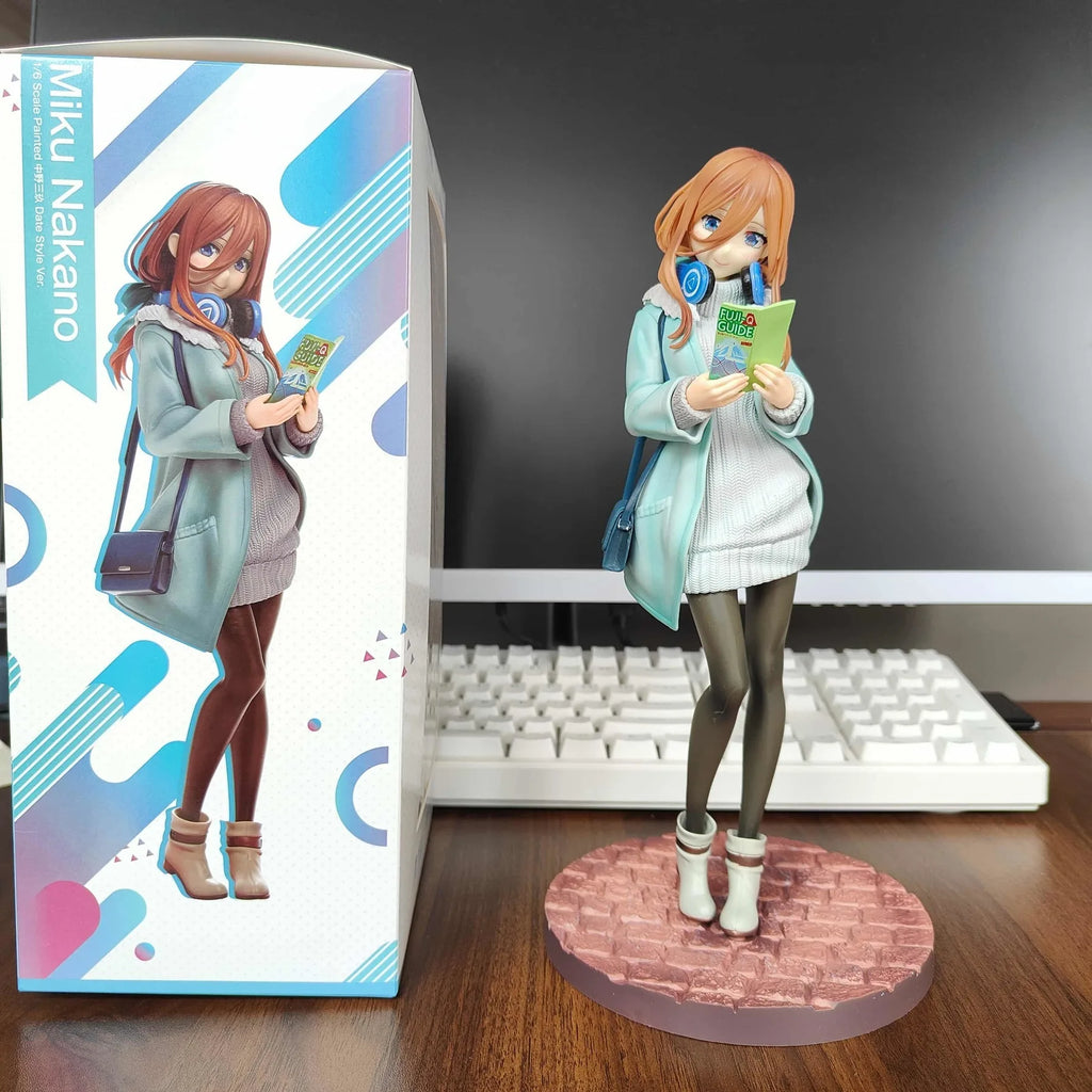 1/6 The Quintessential Quintuplets Miku Nakano Date Style Ver Scale PVC Action Figure Anime Figure Model Toys Doll Gift