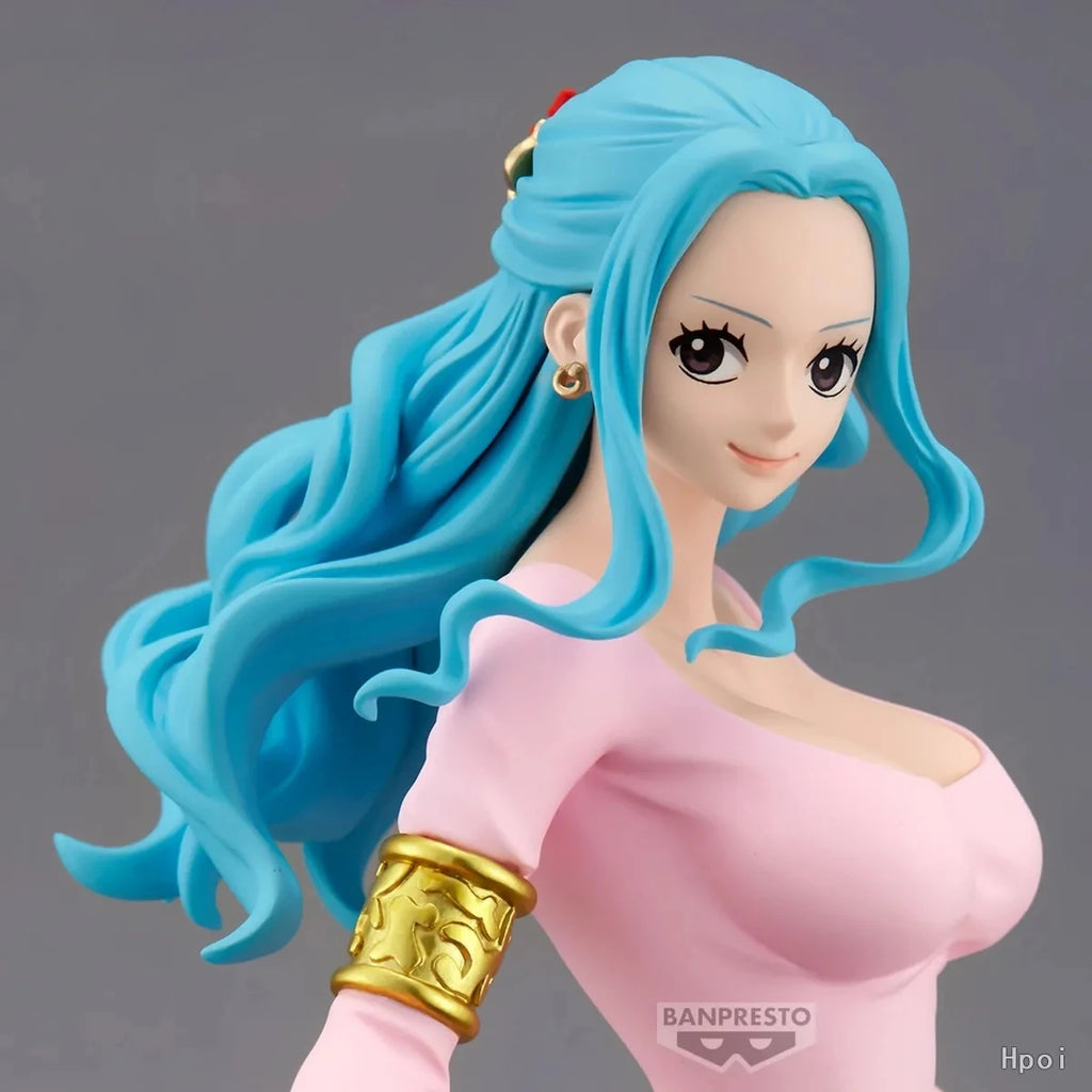 23CM Anime One Piece Nefertari D Vivi Figure GLITTER&GLAMOURS Series Model Toys and Dolls PVC Action Figure Collection Gift Toy