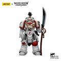 【MT】JOYTOY Warhammer 40K White Scars Legion Praetor Ebon Keshig Terminator 1 and 2 1/18 Action Figure Model Toy
