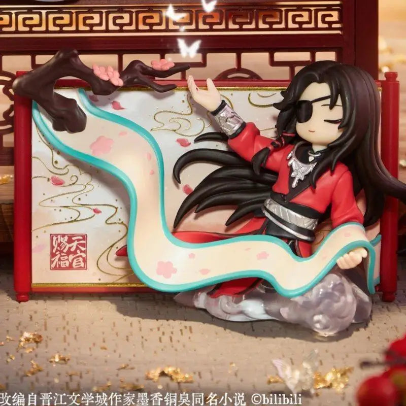 Genuine Tian Guan Ci Fu Scroll Series Blind Box TGCF Hua Cheng Xie Lian Cute Anime Peripheral Mystery Box Decora Anime  Gifts