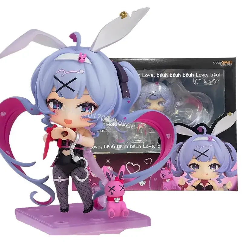 In Stock GSC Hatsune Miku About 10CM high NENDOROID #2730 Rabbit Hole Original Anime Action Figures Model Toy Christmas Gift