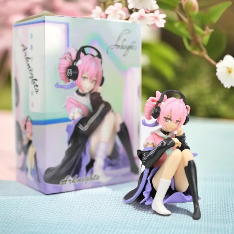 10 cm Arknight U-Offizielle Figur Sitzende Eureka Modellauto Dekoration Acg Mädchen Charakter Figurine Ornamente Spielzeug Geschenk