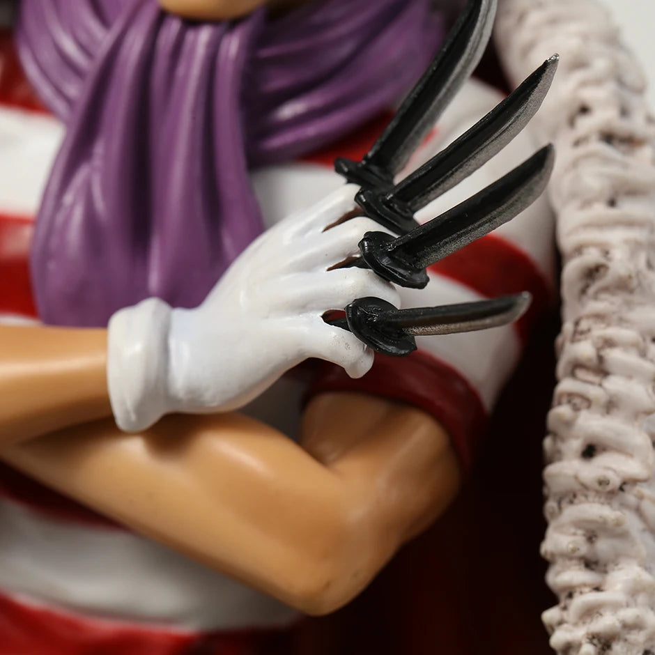 One Piece Anime Figure Four Emperors Clown Buggy Figures 26cm PVC Statue Model Collection Desktop Decoration Children Toys Gifts