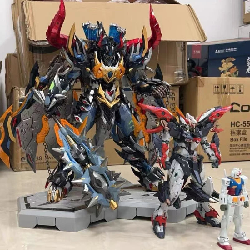 Original MOTOR NLCLEAR MNQ-07 Demon Mecha Finished Action Figure Model Toys 35CM Collection Scene Ornaments Gift