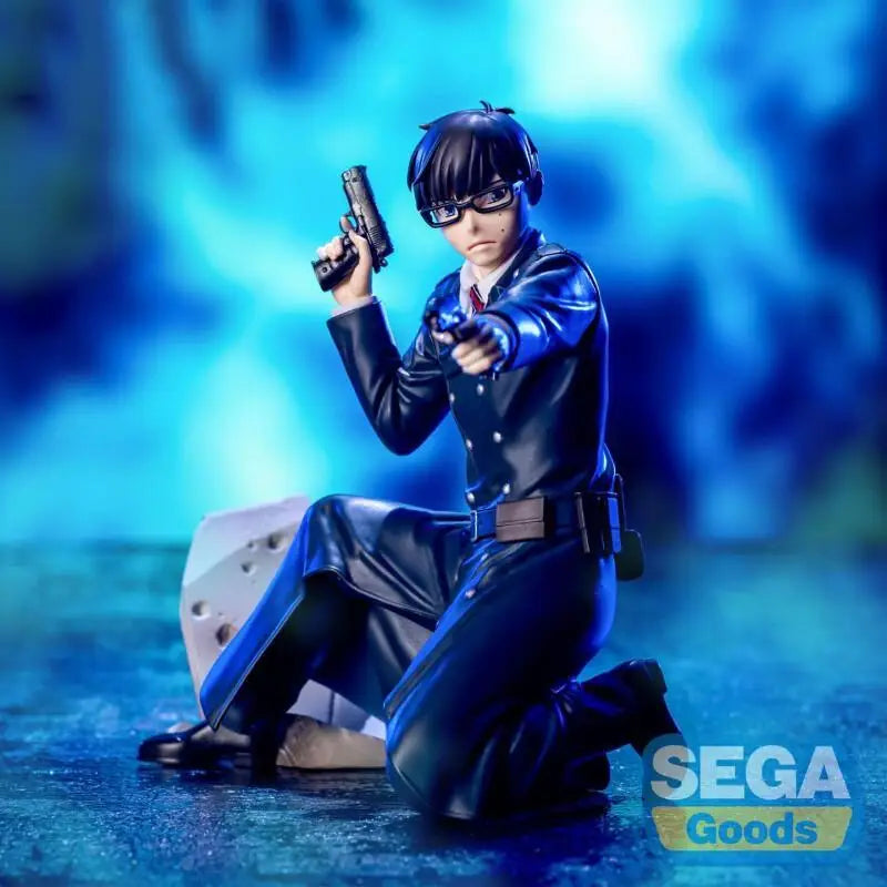 100% Genuine Sega Blue Exorcist Okumura Rin Yukio Pvc Anime Figure Model Collector Ornament Toy Gift New and Unopened In Stock