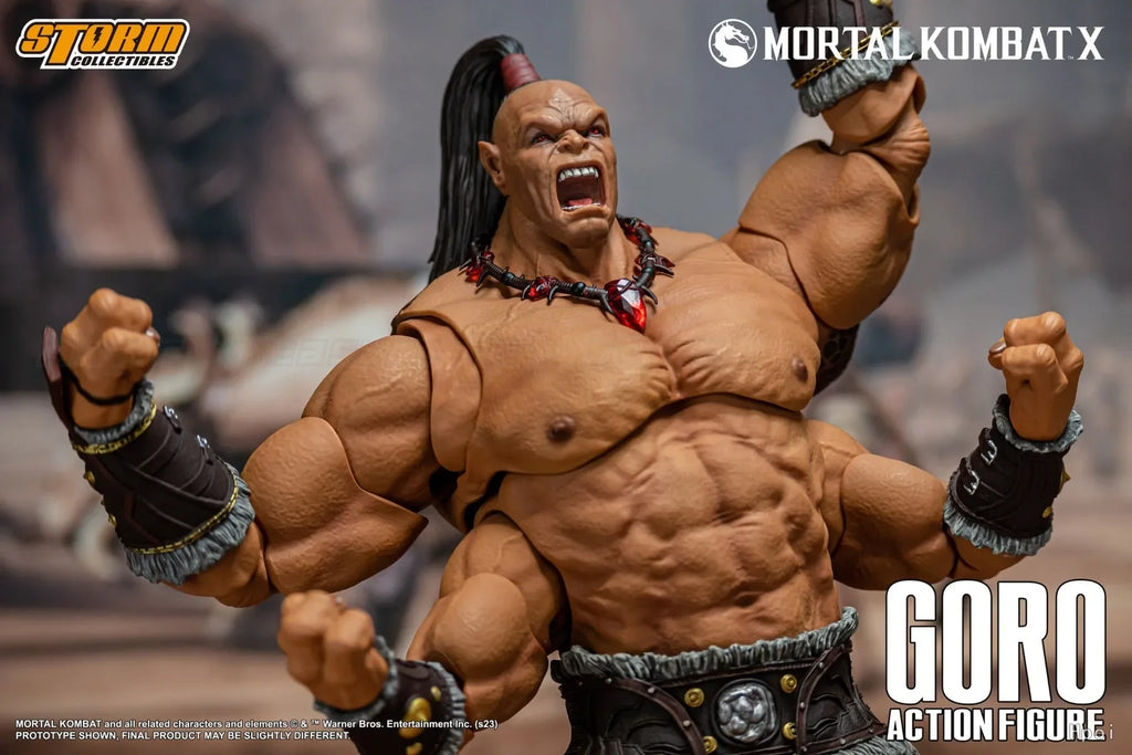 【MT】Original Storm Collectibles Mortal Kombat GORO Action Figure Model Toys
